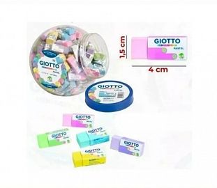 GOMA GIOTTO MINI PASTEL POTE X120
